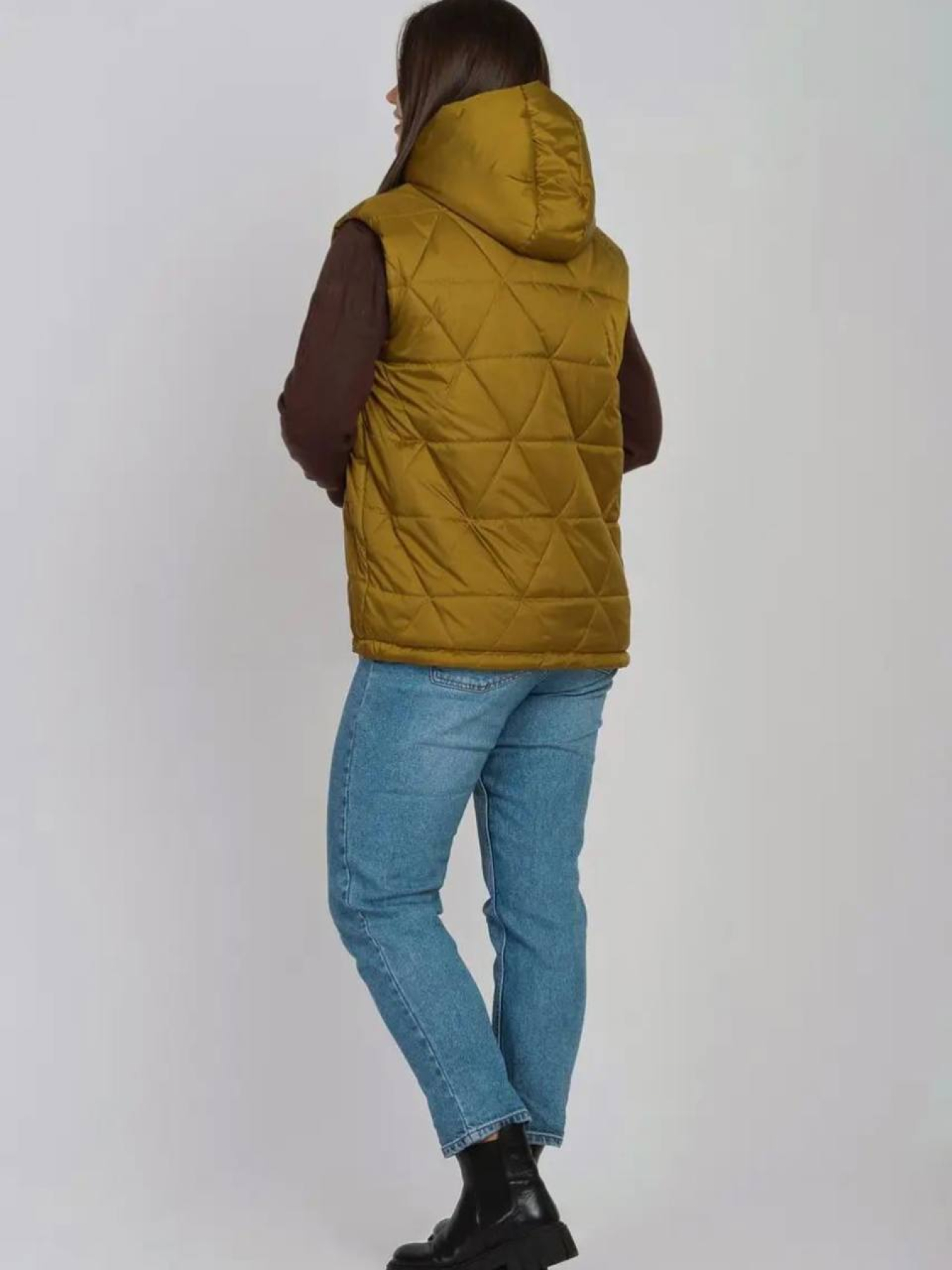 Жилет з утеплювачем UVENTUM модель LR-10-vest-mustard Фото