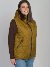 Жилет с утеплителем UVENTUM модель LR-10-vest-mustard Фото