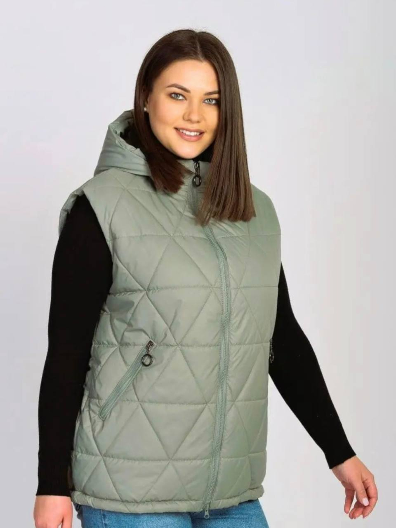 Жилет з утеплювачем UVENTUM модель LR-10-vest-oliv Фото