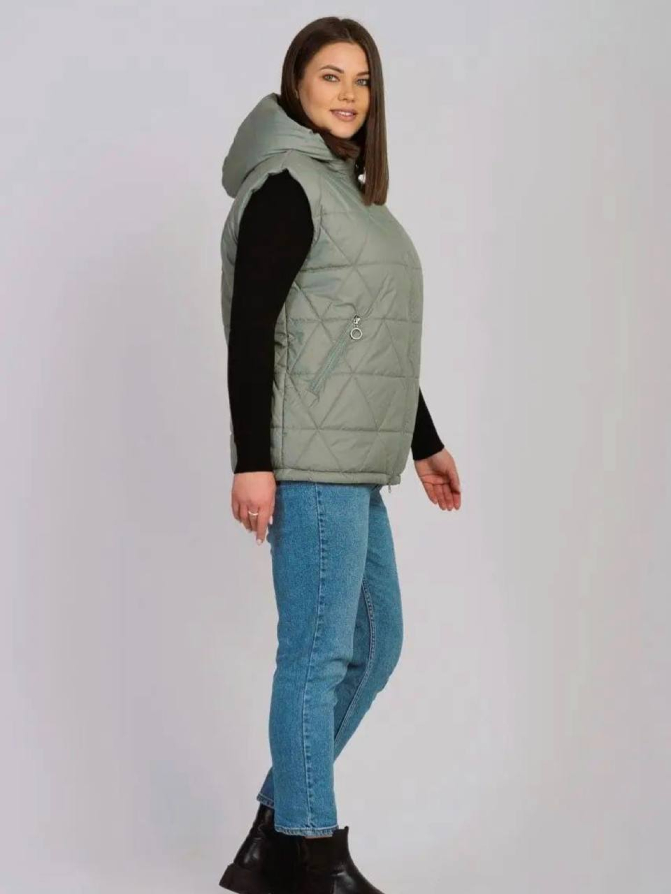 Утеплений жилет UVENTUM модель LR-10-vest-oliv Фото