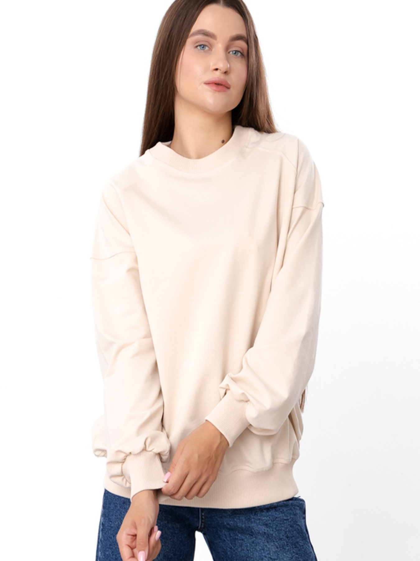 Свитшот Носи своє модель 8385-057-kremovij Фото