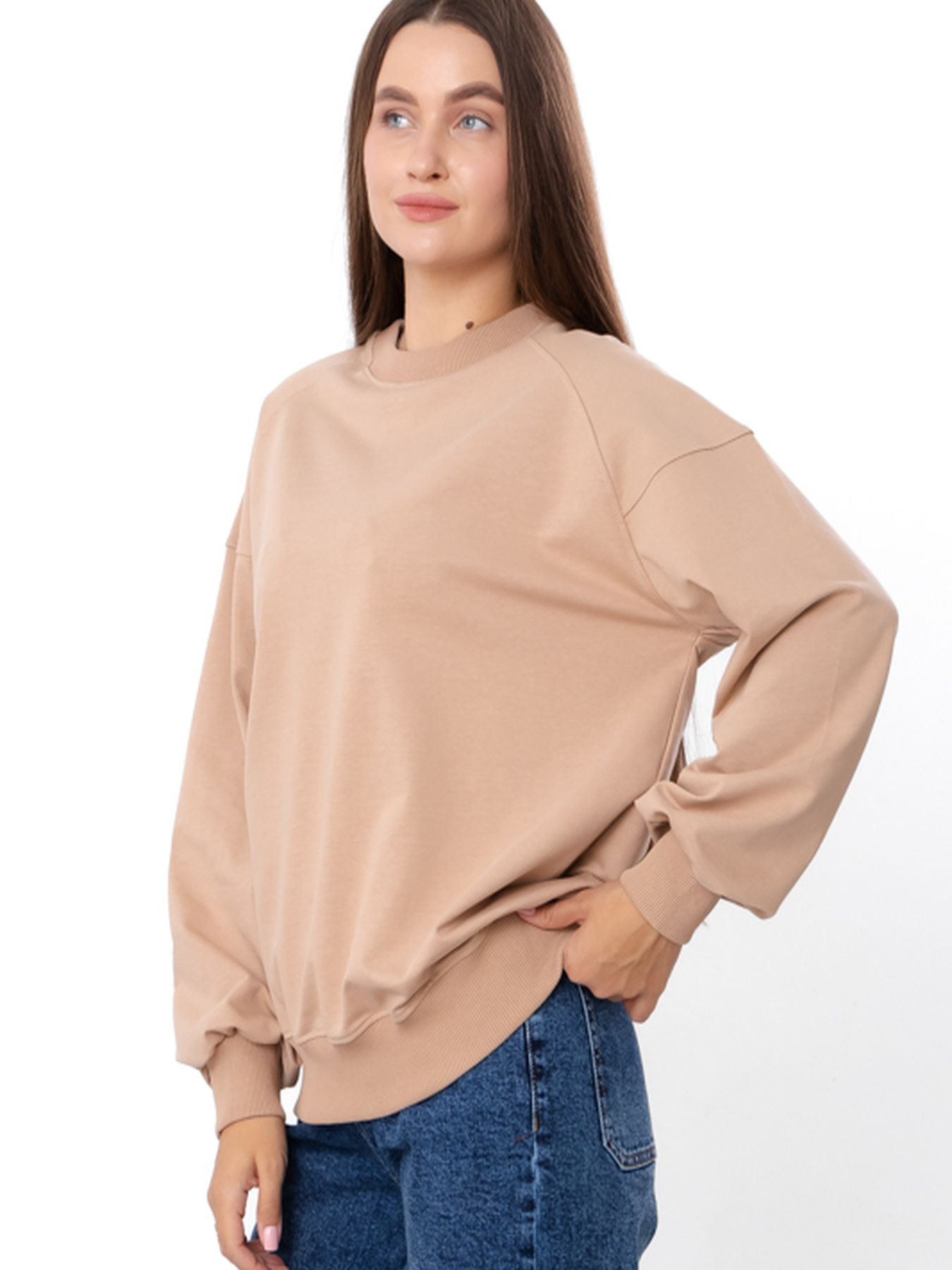 Свитшот Носи своє модель 8385-057-svtla-kava Фото