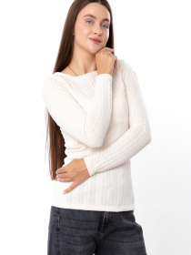 Лонгслив Носи своє модель 8380-017-molochnij Лонгслив Носи своє модель 8380-017-molochnij Фото