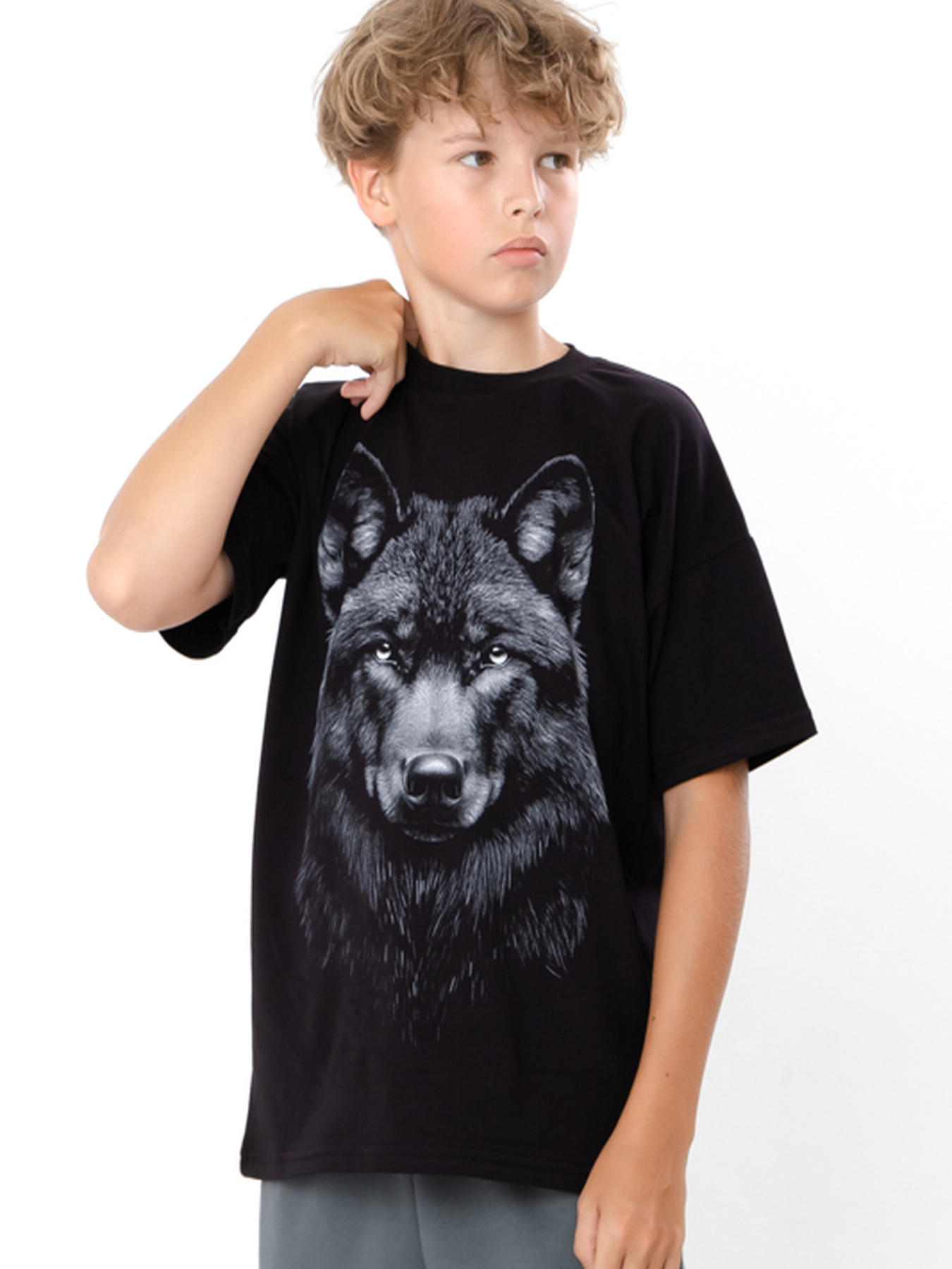 Футболка Носи своє модель 6414-036-33-1-1-chornij-vovk Фото
