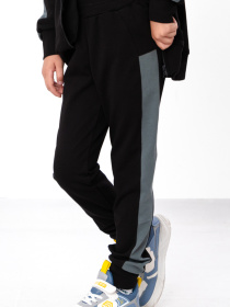 Спортивний костюм Носи своє модель 6152-057-4-chornij-zelenij-graft Фото