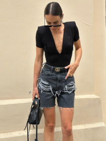 Джинсовые шорты Blazh модель 9129 Фото