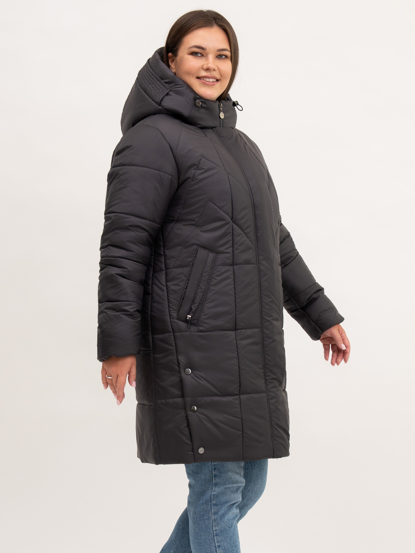 Зимова куртка UVENTUM модель Lr-8-1-graphite Фото