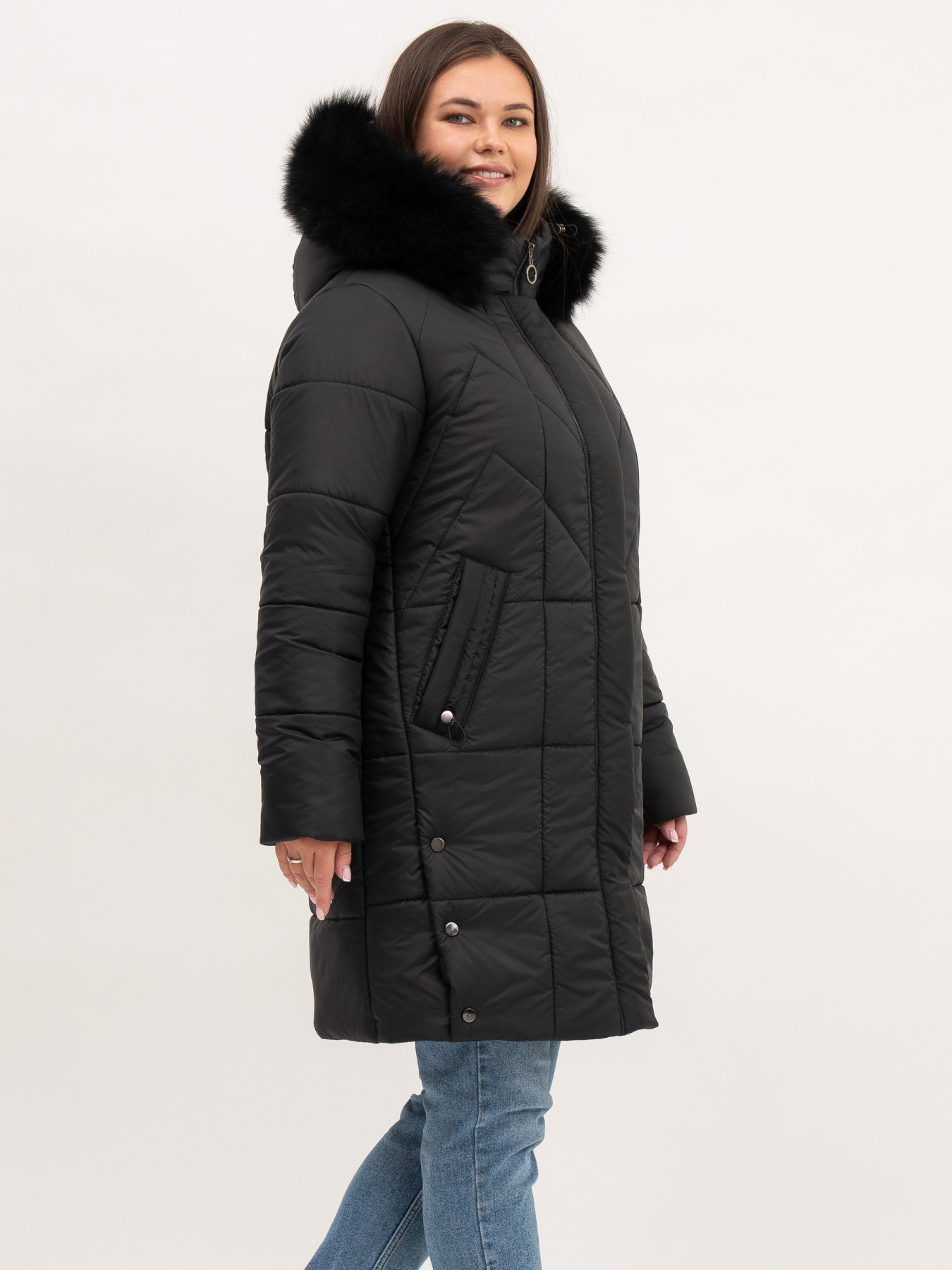 Зимняя куртка UVENTUM модель Lr-8-pes-BLC Фото