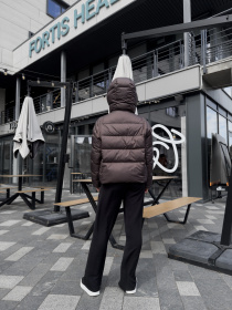 Пуховик UVENTUM модель DV-009-BRN Фото