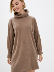 Платье мини ISSA Plus модель 12224_beige Фото