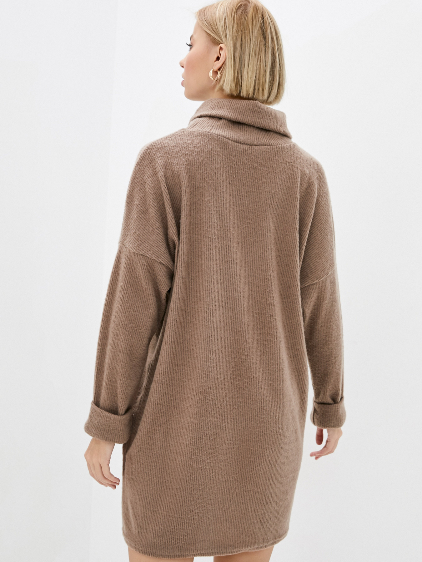 Сукня міні ISSA Plus модель 12224_beige Фото