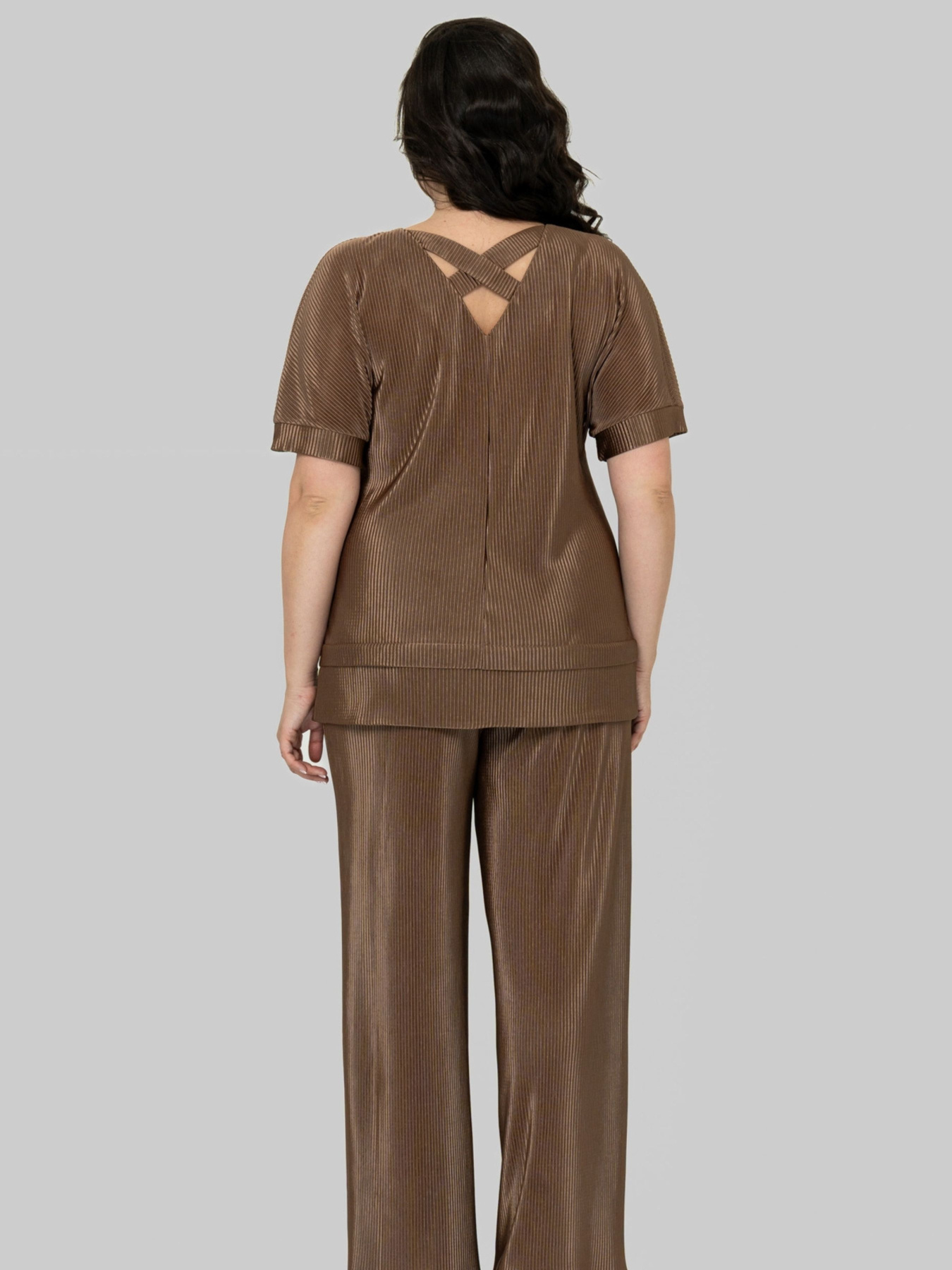 Костюм All Posa модель ap102504p-shokolad Фото