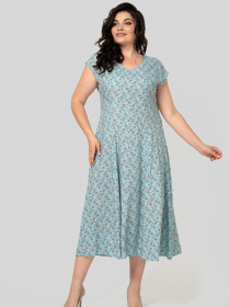 Платье миди All Posa модель ap102554p-m-qta Фото