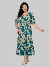 Платье миди All Posa модель ap102510p-bryuza Фото