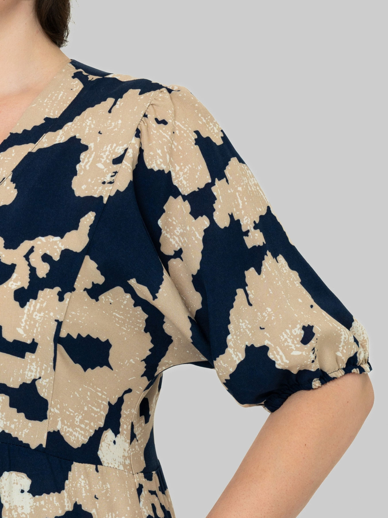 Платье миди All Posa модель ap102510p-sinj Фото