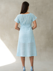 Платье миди RiMari модель 05-blakitnij Фото