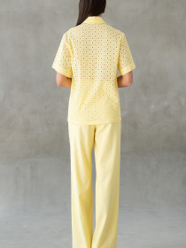 Рубашка повседневная RiMari модель 0225-zhovtij Фото