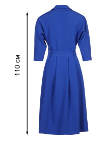 Платье миди LadyLike модель ll143320067-sinj Платье миди LadyLike модель ll143320067-sinj Фото