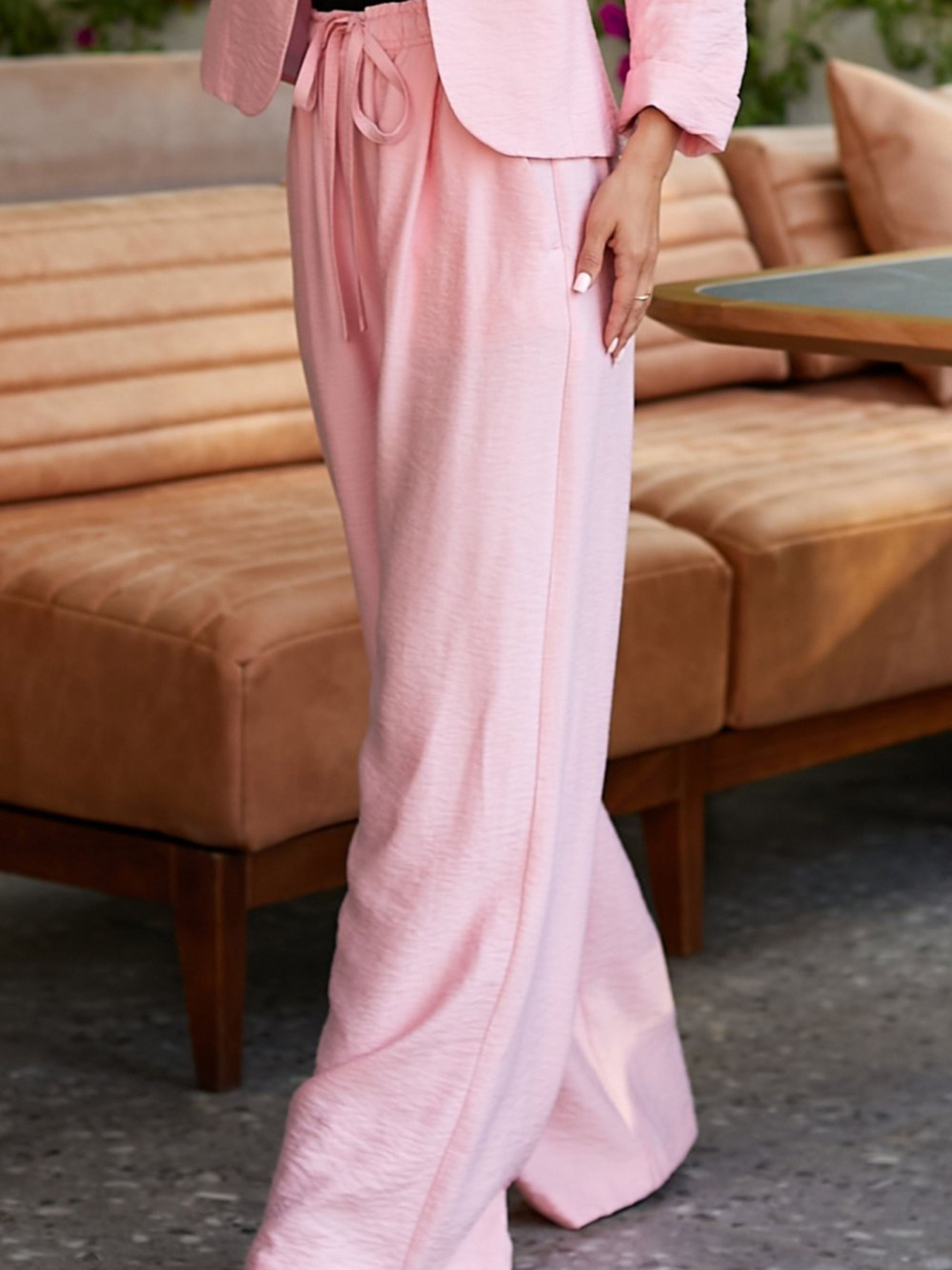 Палаццо LadyLike модель ll211850011-rozhevij Палаццо LadyLike модель ll211850011-rozhevij Фото