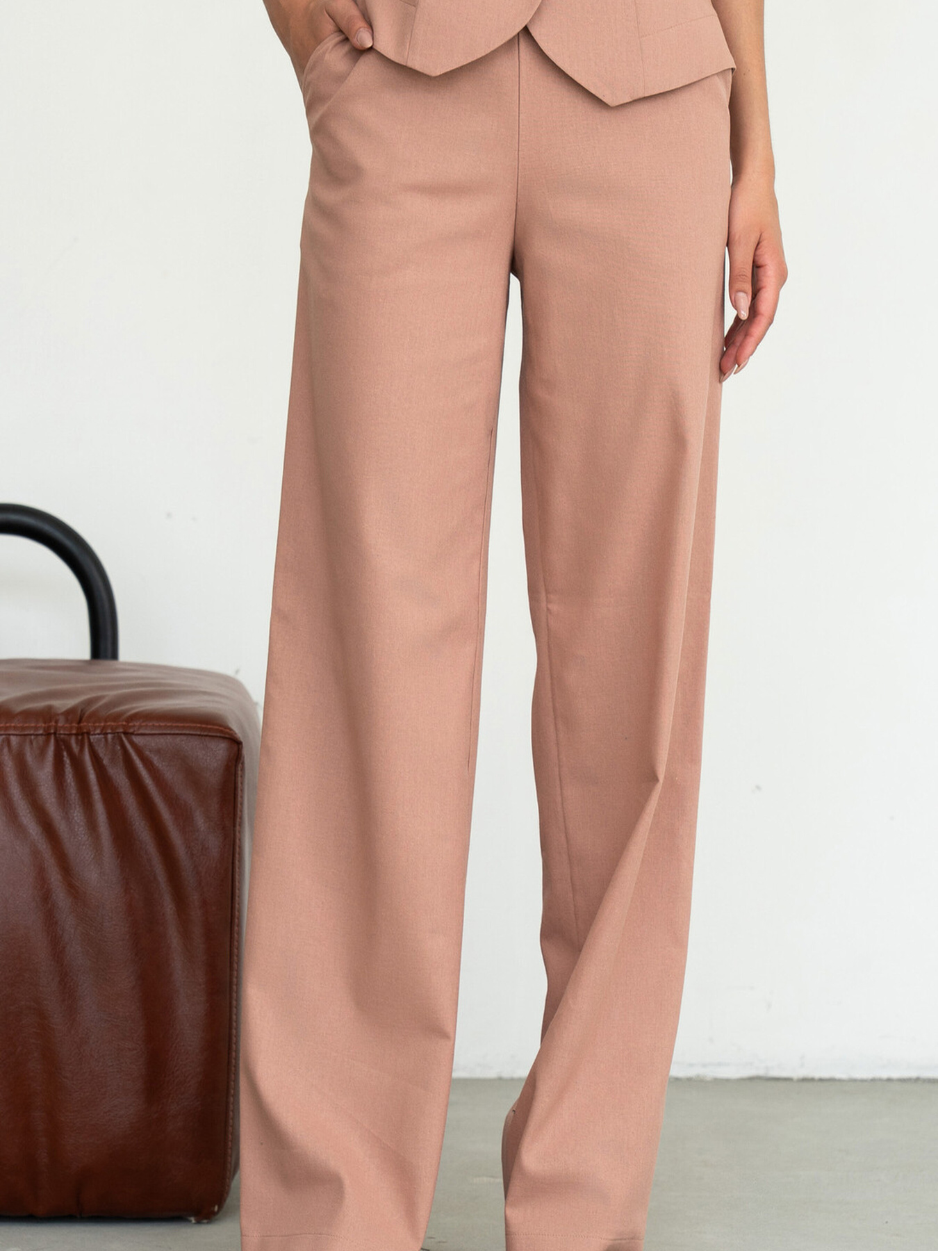 Брюки палаццо RiMari модель 0325-kapuchino Фото