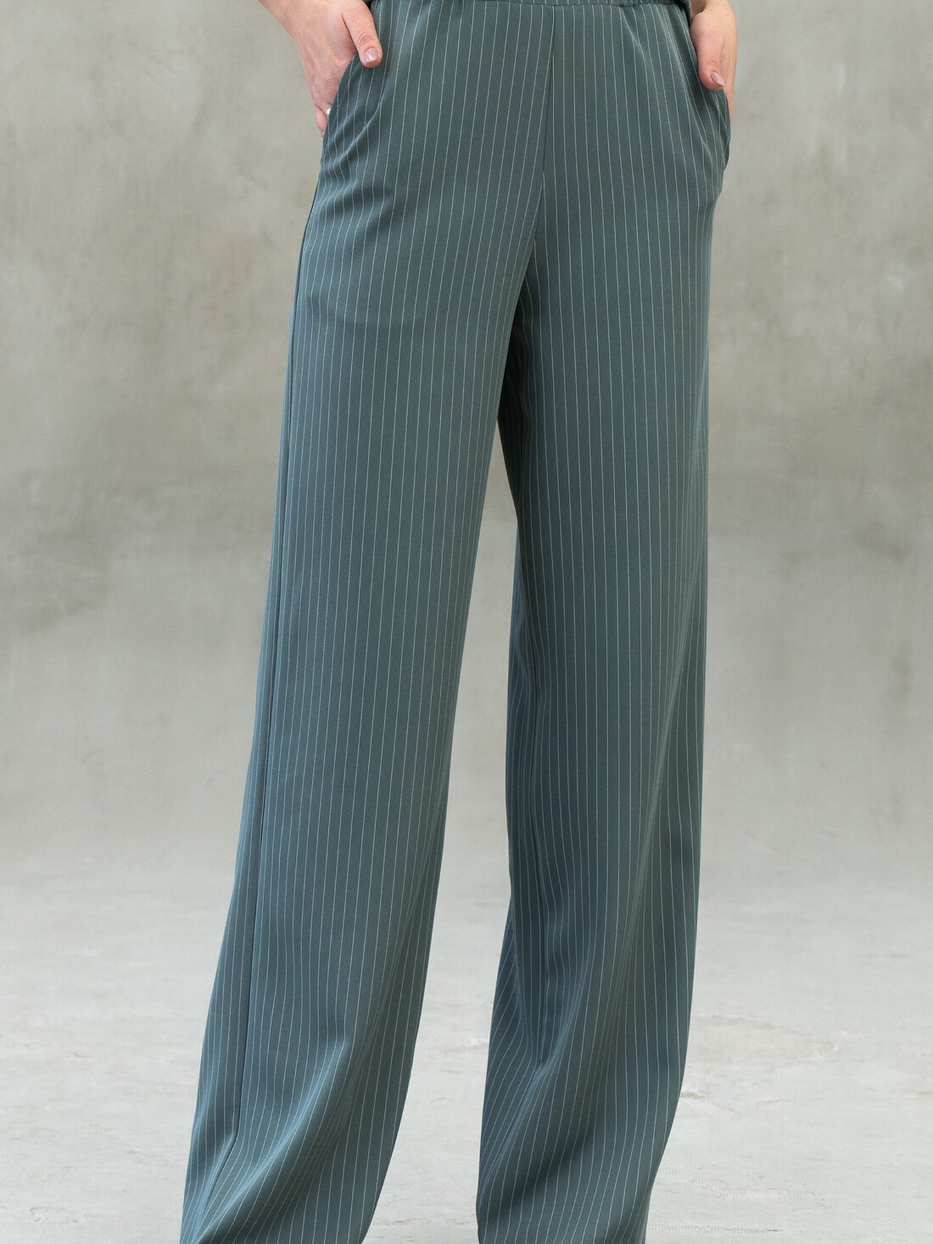 Брюки палаццо RiMari модель 0125-olivka Фото