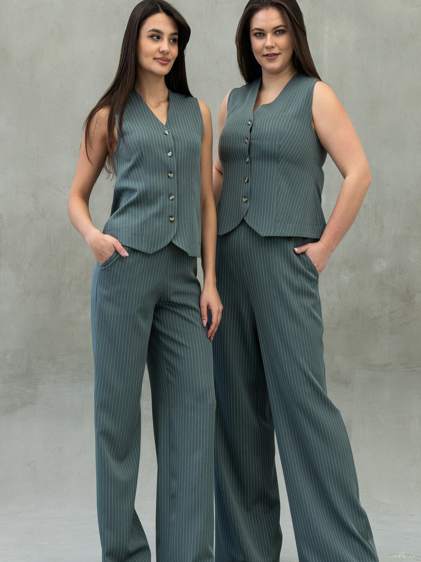 Брюки палаццо RiMari модель 0125-olivka Фото