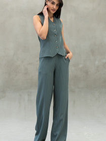 Брюки палаццо RiMari модель 0125-olivka Фото