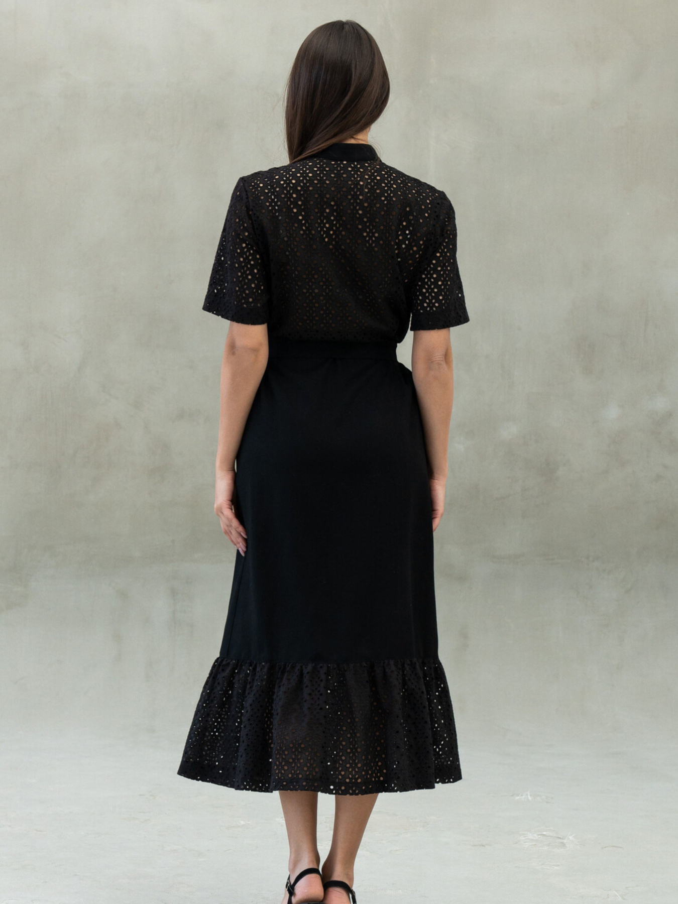 Платье миди RiMari модель 0125-chornij Фото