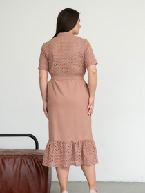 Платье миди RiMari модель 0125-kapuchino Фото