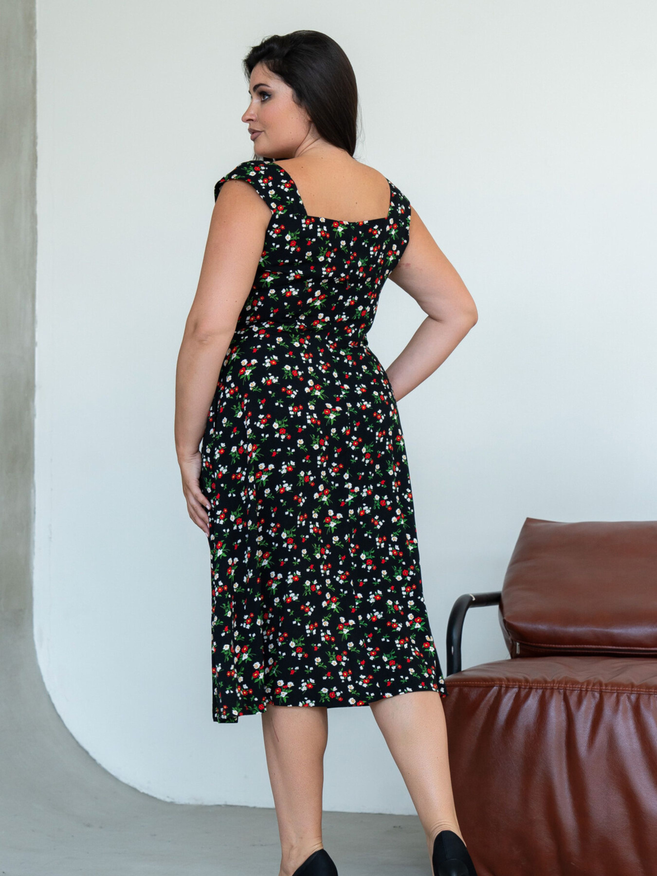 Сарафан RiMari модель 0524-chornij-kvti Фото