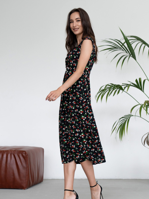 Сарафан RiMari модель 0524-chornij-kvti Фото