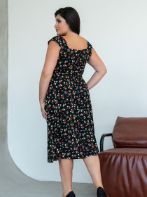 Сарафан RiMari модель 0524-chornij-kvti Фото