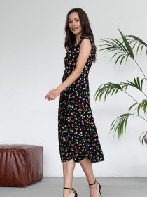 Сарафан RiMari модель 0524-chornij-kvti Фото