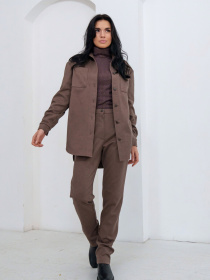 Брюки повседневные RiMari модель 0523-shokolad Фото