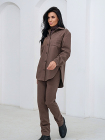 Брюки повседневные RiMari модель 0523-shokolad Фото