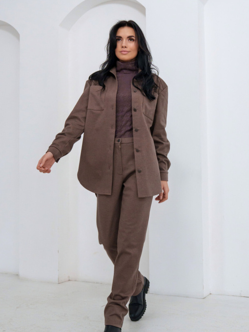 Брюки повседневные RiMari модель 0523-shokolad Фото