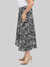 Спідниця міді All Posa модель ap102470p-zebra Фото