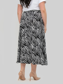 Спідниця міді All Posa модель ap102470p-zebra Фото