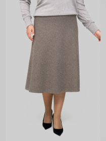 Юбка миди All Posa модель ap102251p-kapuchno Фото