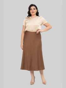 Спідниця міді All Posa модель ap102251p-gorh Фото