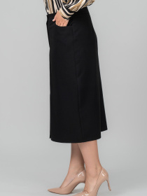 Юбка миди All Posa модель ap102143p-chornij Фото