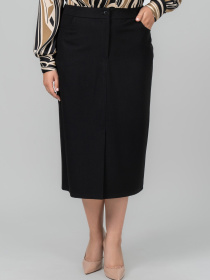 Юбка миди All Posa модель ap102143p-chornij Фото