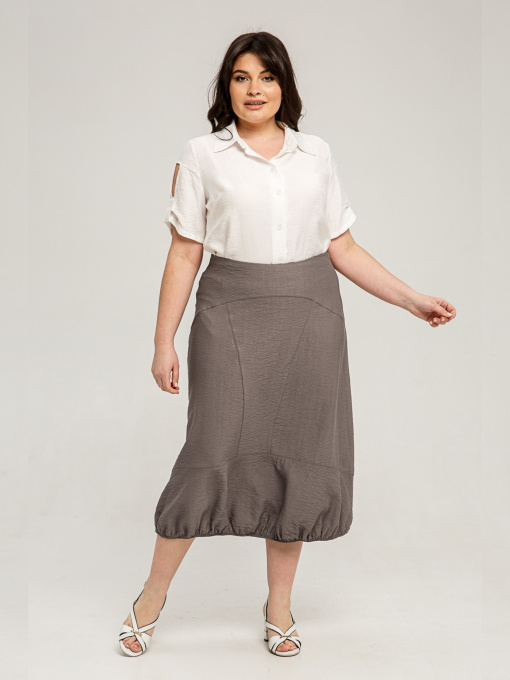 Юбка миди All Posa модель ap101464p-srij Фото