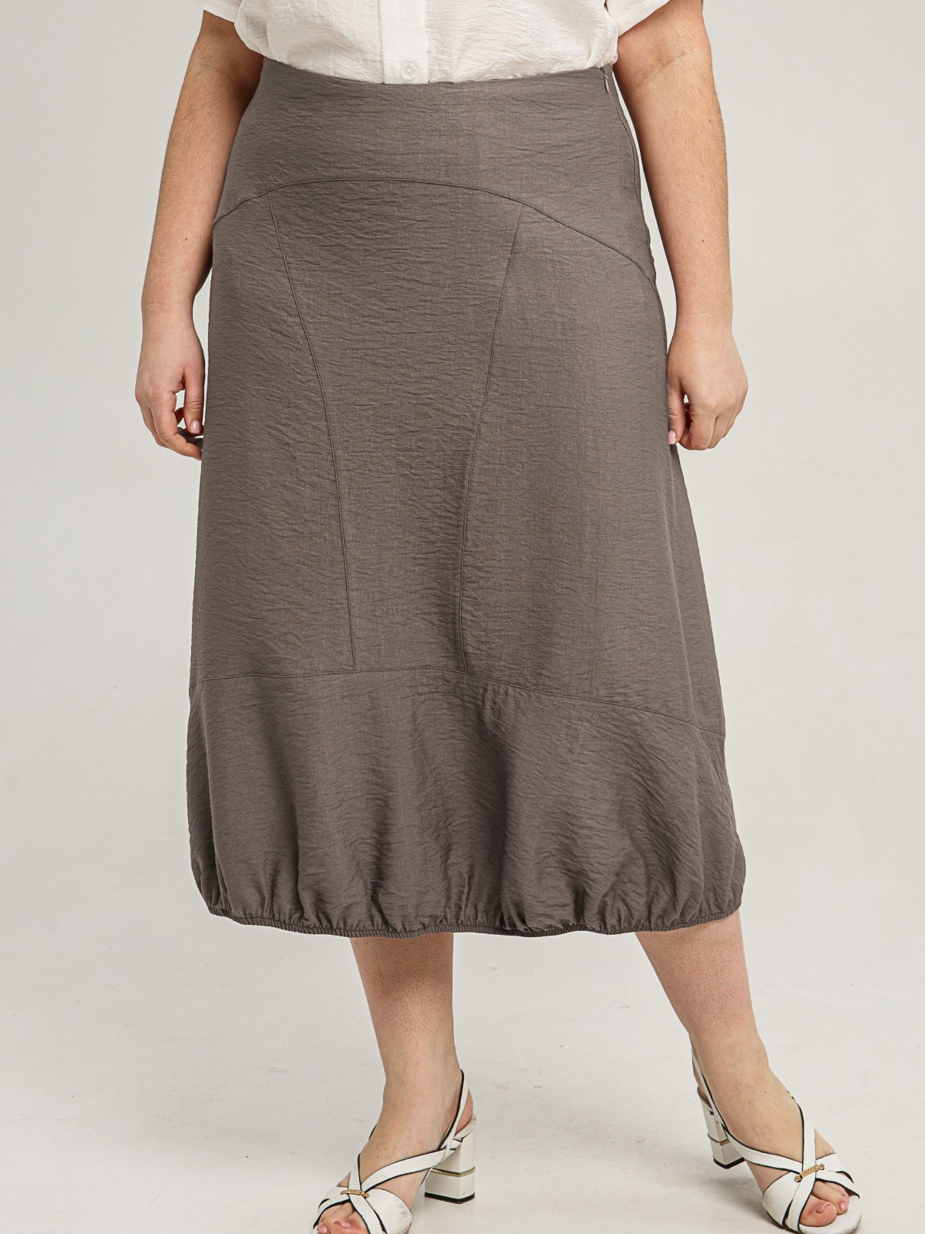 Спідниця міді All Posa модель ap101464p-srij Фото