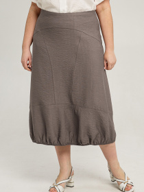 Спідниця міді All Posa модель ap101464p-srij Фото