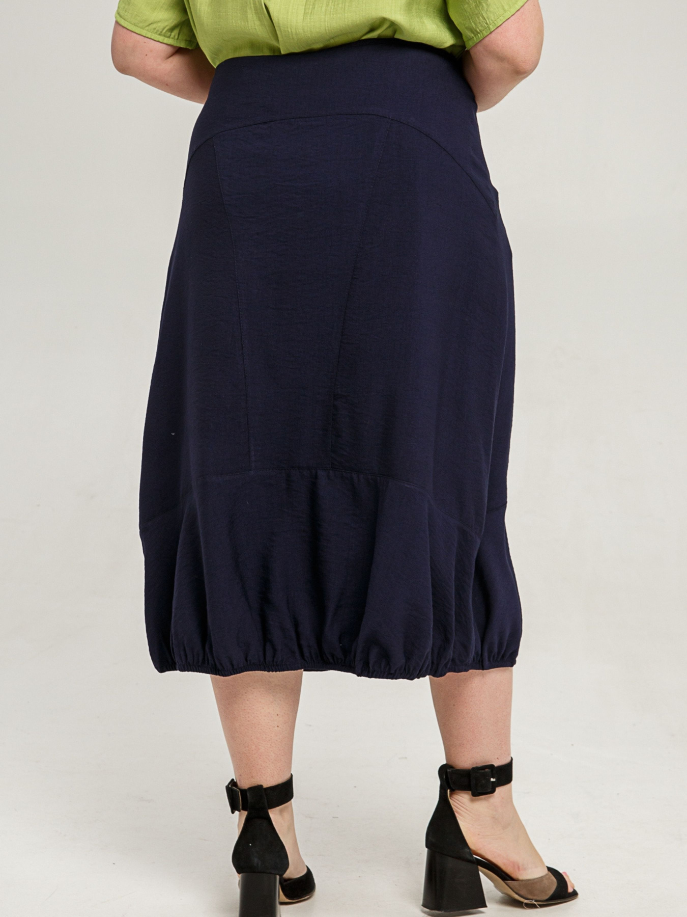 Спідниця міді All Posa модель ap101464p-sinj Фото