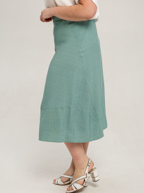 Спідниця міді All Posa модель ap101462p-m-qta Спідниця міді All Posa модель ap101462p-m-qta Фото