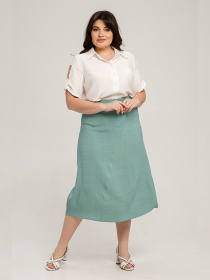 Юбка миди All Posa модель ap101462p-m-qta Фото