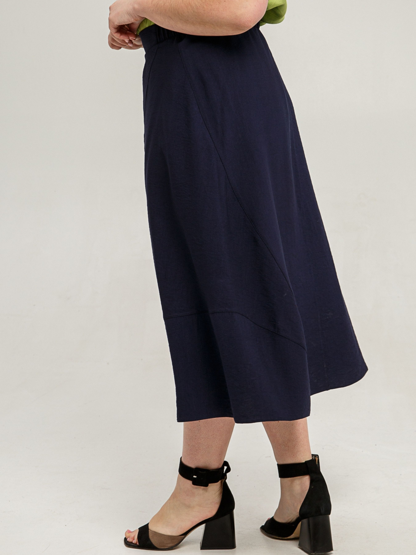 Юбка миди All Posa модель ap101462p-sinj Фото