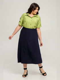 Юбки All Posa модель ap101462p-sinj Фото